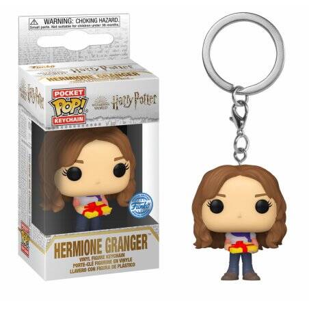 HARRY POTTER HOLIDAY - Pocket Pop Keychains - 20ème Ann - Hermione