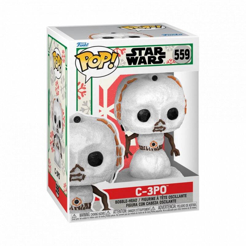 STAR WARS HOLIDAY - POP N° 559 - C-3PO