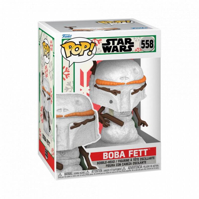STAR WARS HOLIDAY - POP N° 558 - Boba Fett