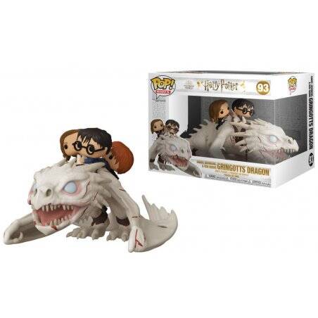 HARRY POTTER - Pop Rides N° 93 - Harry, Ron, Hermione w/ Dragon