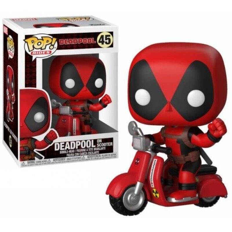 DEADPOOL - Pop Rides N° 45 - Deadpool on Scooter