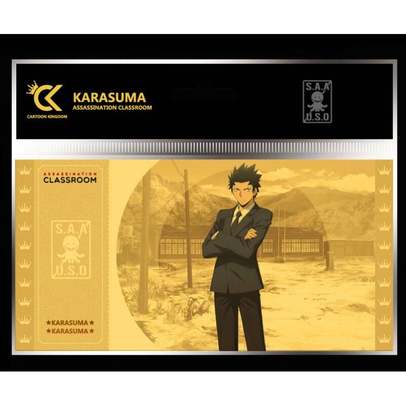 ASSASSINATION CLASSROOM - Karasuma - Golden Ticket
