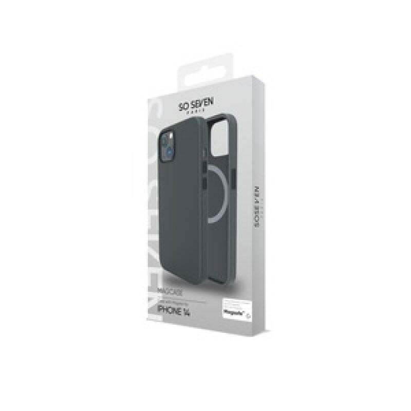 MAG COQUE TOUCHER CUIR NOIR IPHONE 14