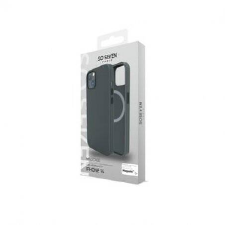MAG COQUE TOUCHER CUIR NOIR IPHONE 14