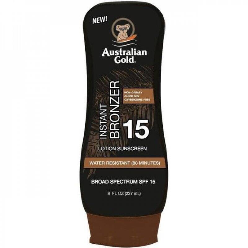Australian Gold - Sunscreen Lotion with Bronzer SPF 15 237 ml