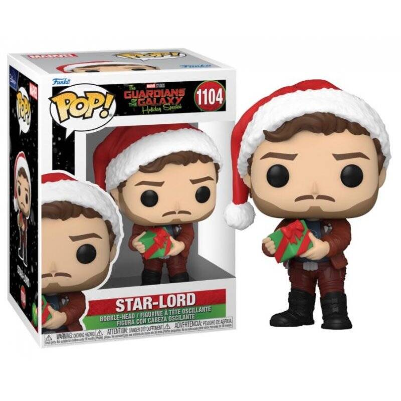 MARVEL - POP N° 1104 - Les guardiens de la galaxie - Star Lord 'Holida