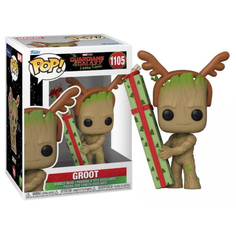 MARVEL - POP N° 1105 - Les guardiens de la galaxie - Groot 'Holiday'