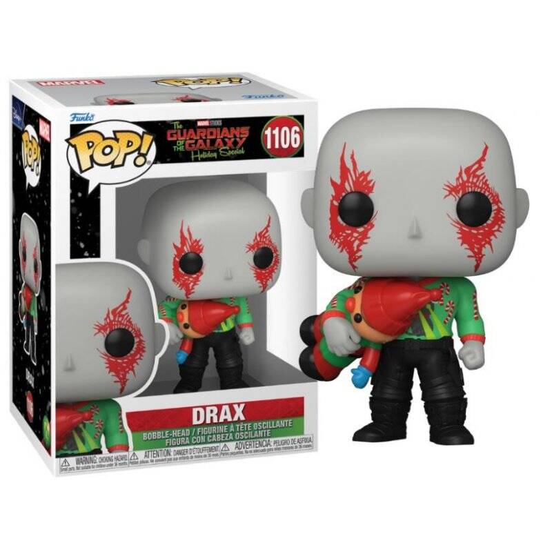 MARVEL - POP N° 1106 - Les guardiens de la galaxie - Drax 'Holiday'