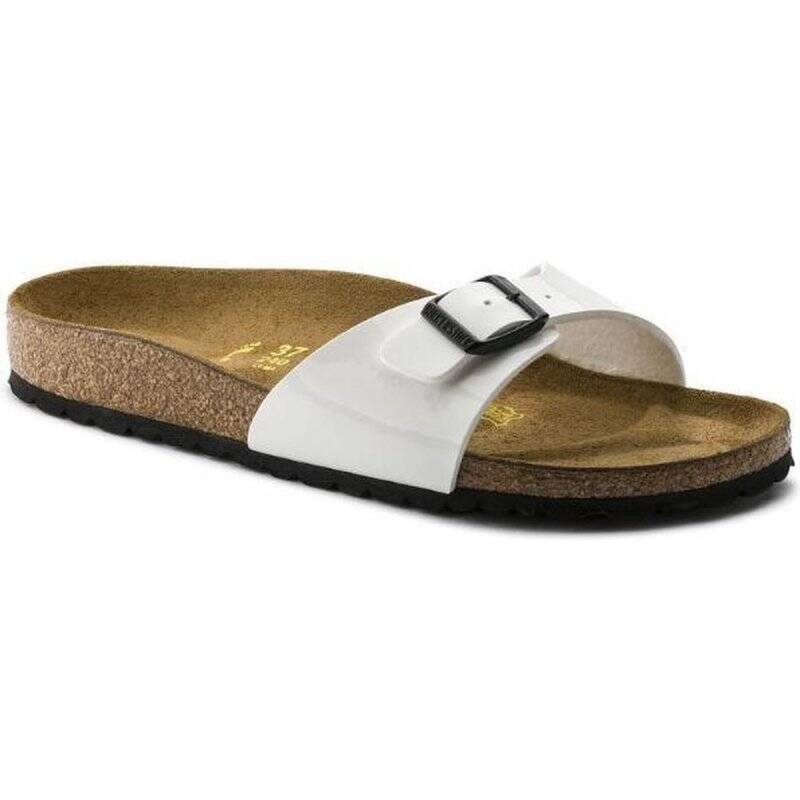 Birkenstock - MADRID Birko-Flor Narrow - White