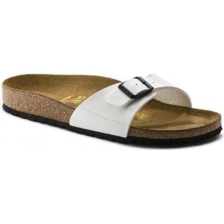 Birkenstock - MADRID Birko-Flor Narrow - White