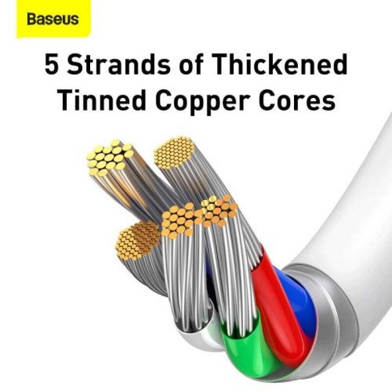 Baseus Type-C - Lightning Superior Series fast charging data cable PD 20W 1m White (CATLYS-A02)