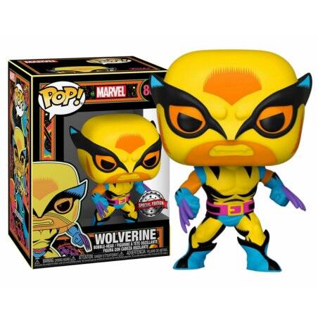 MARVEL - POP N° 802 - Wolverine Blacklight SPECIAL EDITION