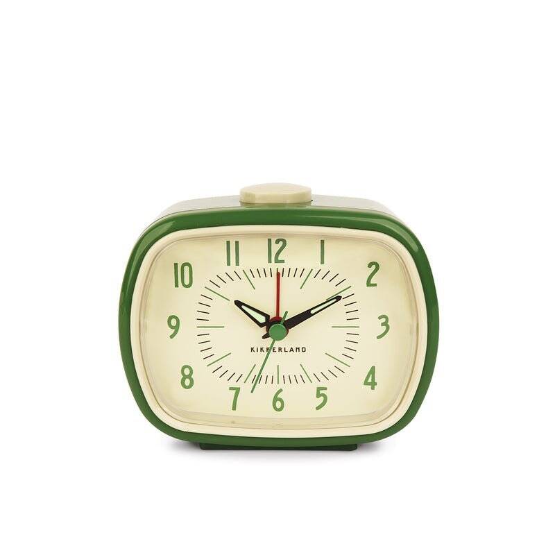 Retro Alarm Clock + Green