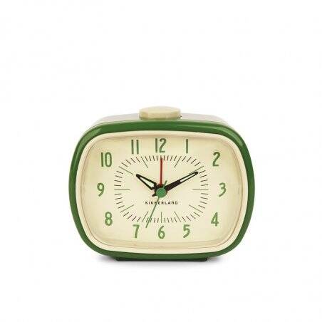 Retro Alarm Clock + Green