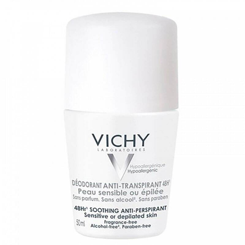 Vichy - Antiperspirant Sensitive Deo Roll-On 48Hrs 50 ml