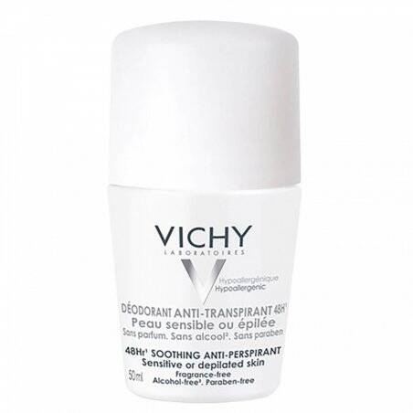 Vichy - Antiperspirant Sensitive Deo Roll-On 48Hrs 50 ml