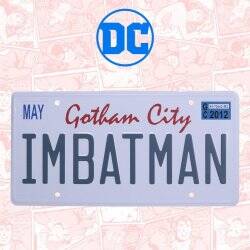 BATMAN - IM Batman - Plaque Métal