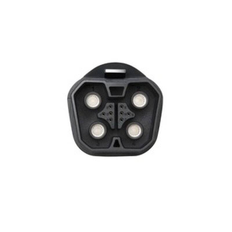 DELTA Pro-4-8 Doublehandle connec cable-Black-75cm