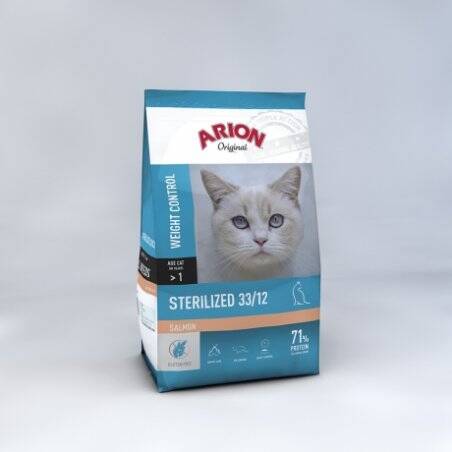 Arion - Cat Food - Original Cat Sterilized - Salmon - 7,5 Kg (105867)