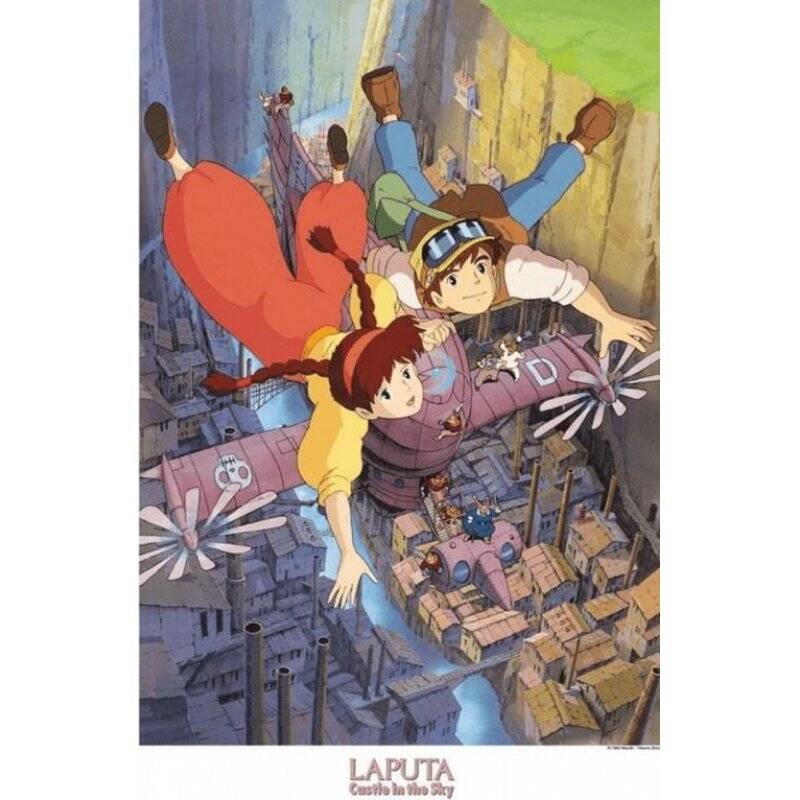 LE CHATEAU DANS LE CIEL - Pouvoir du Cristal - Puzzle 1000P