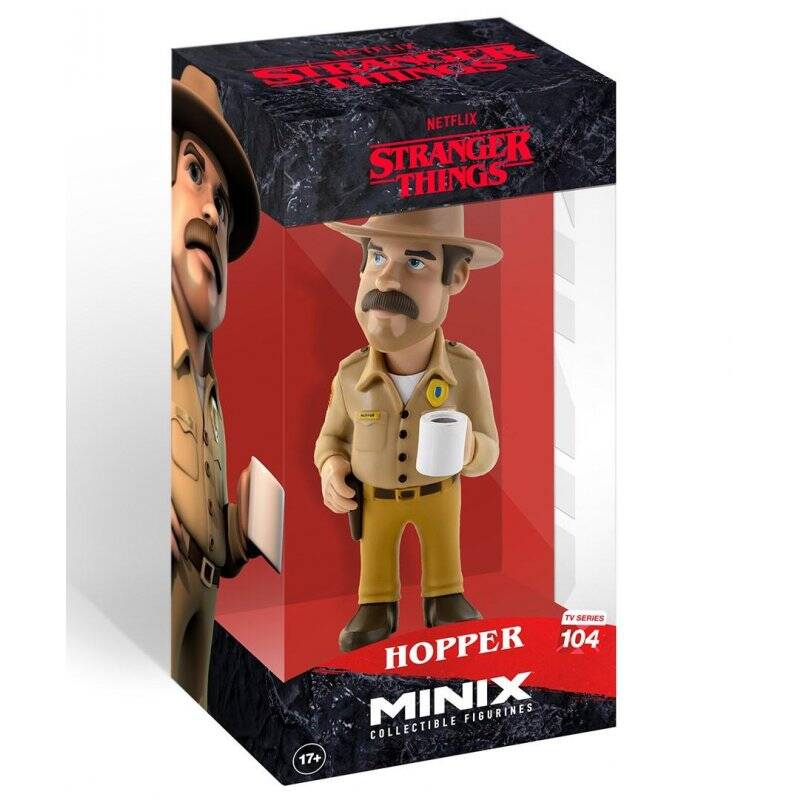 STRANGER THINGS - Hopper - Figurine Minix 12cm