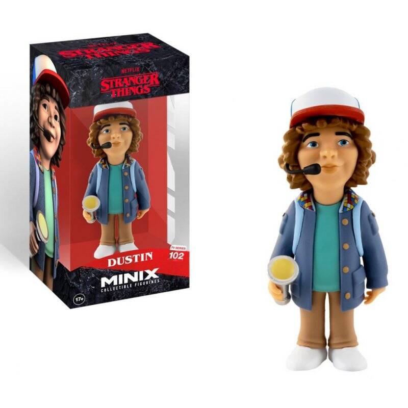 STRANGER THINGS - Dustin - Figurine Minix 12cm