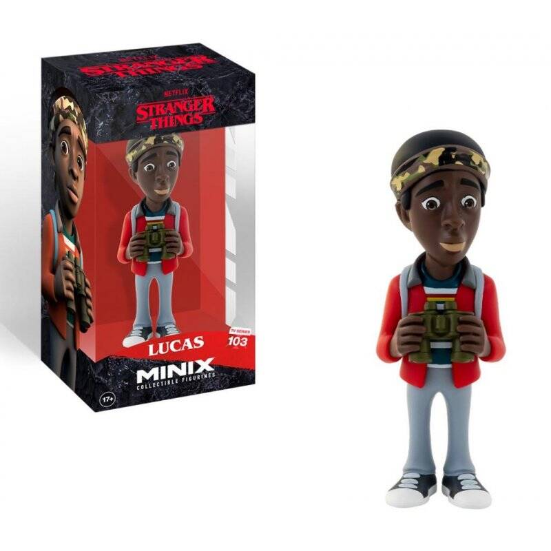 STRANGER THINGS - Lucas - Figurine Minix 12cm
