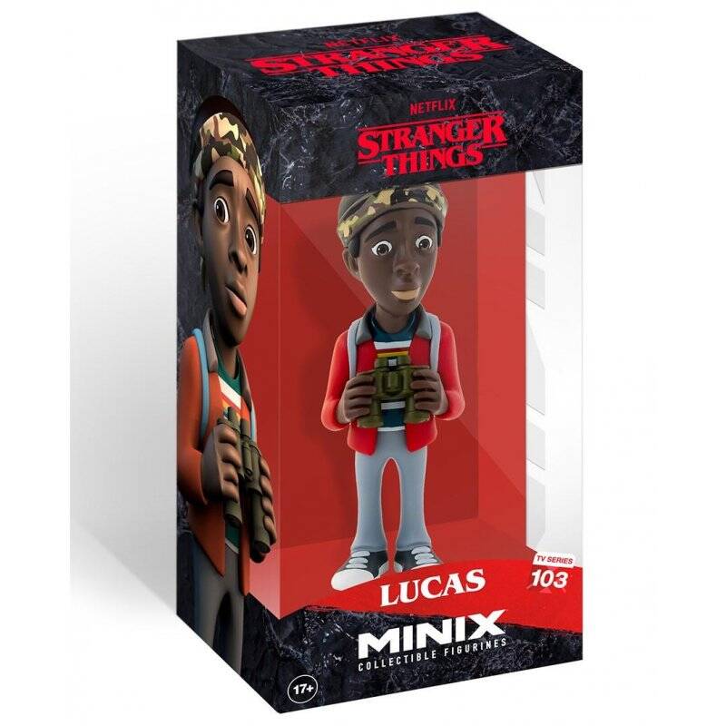 STRANGER THINGS - Lucas - Figurine Minix 12cm