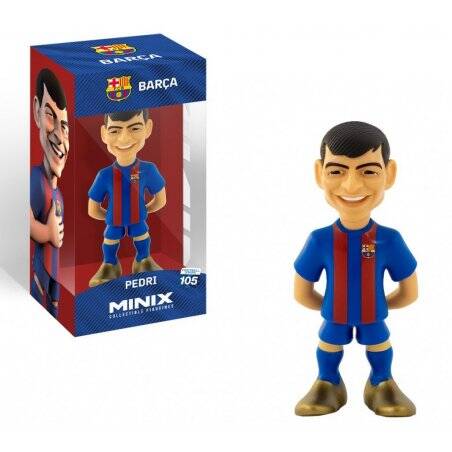 FC BARCELONE - Pedri "016" - Figurine Minix 12cm