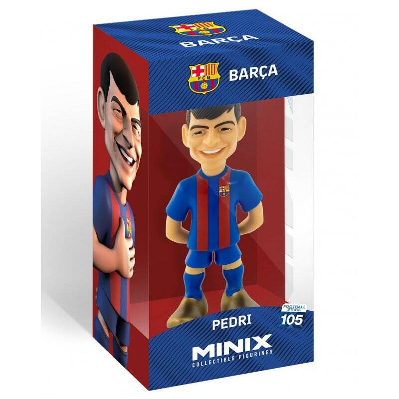 FC BARCELONE - Pedri "016" - Figurine Minix 12cm