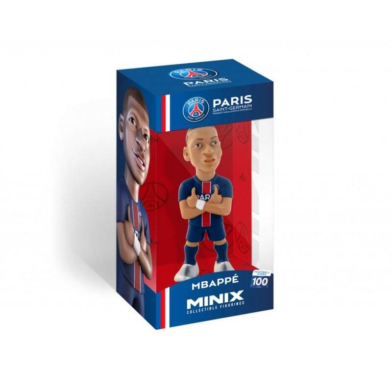PSG - Kylian Mbappé "007" - Figurine Minix 12cm