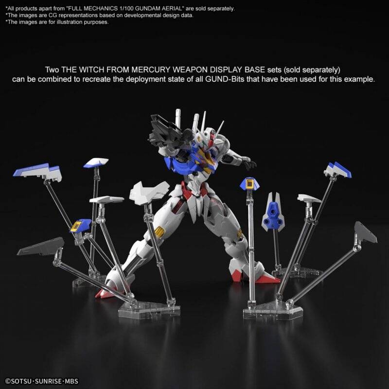THE WITCH FROM MERCURY - Full Mechanics 1/100 Gundam Aerial -Model Kit
