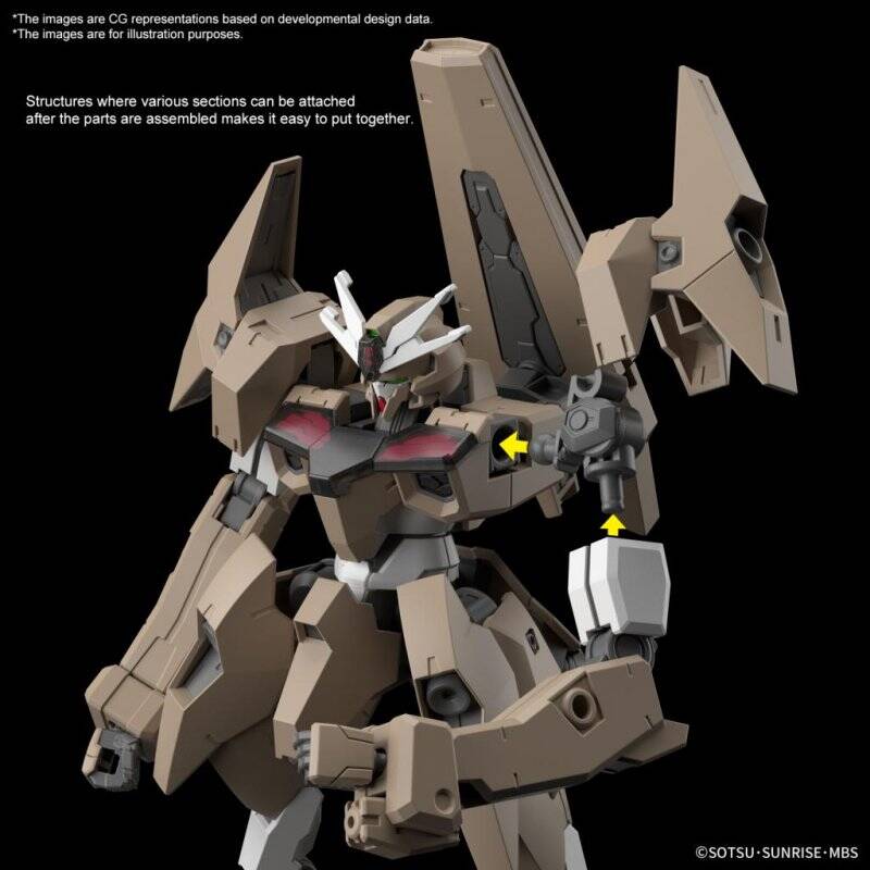 THE WITCH FROM MERCURY - HG 1/144 Gundam LFRITH Thorn - Model Kit