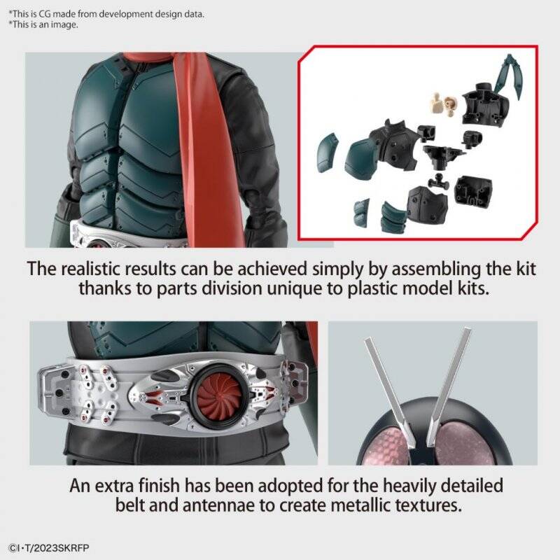 KAMEN RIDER - Figure-Rise Standard (Shin Kamen Rider) - Model Kit