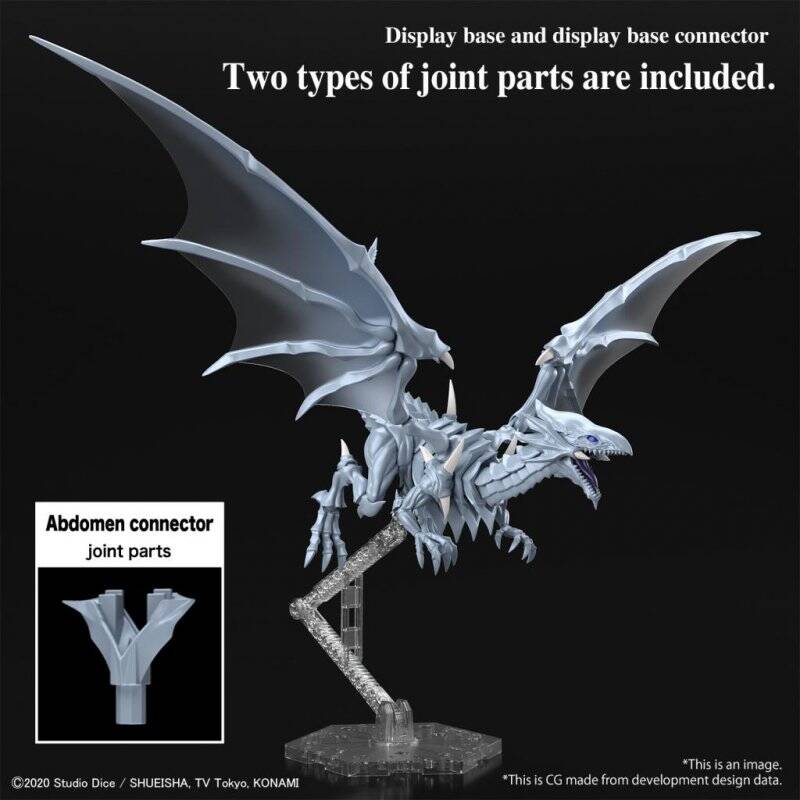 YU-GI-OH - Figure-Rise Standard Amp. Blue-Eyes White Dragon -Model Kit