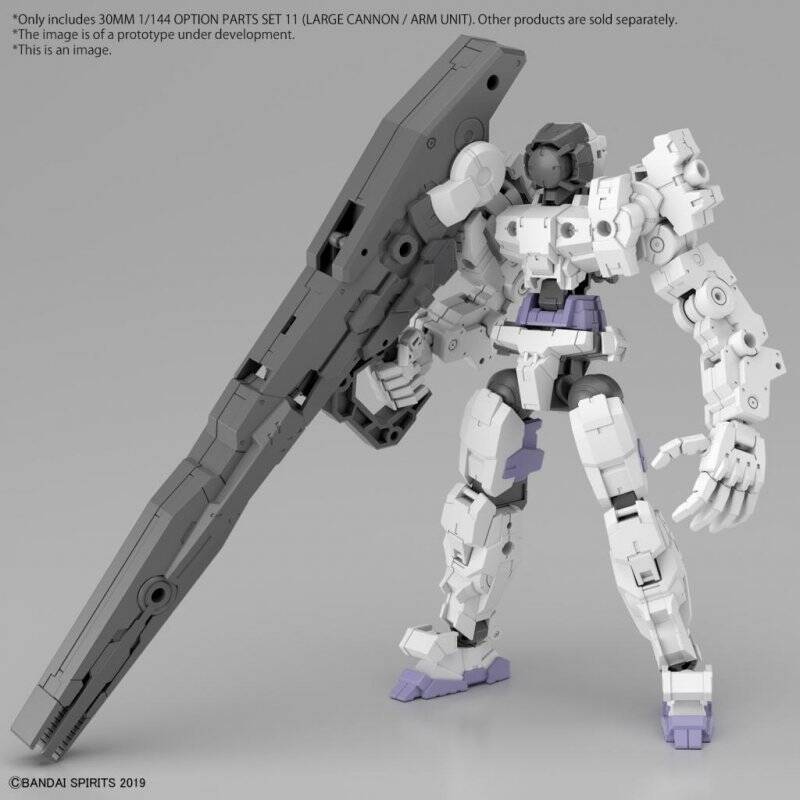 30MM - 1/144 Option Parts Set 11 (Large Cannon/Arm Unit) - Model Kit