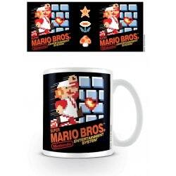 NINTENDO - Mug - 300 ml - Super Mario NES Cover