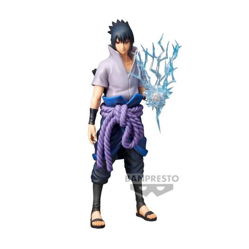 NARUTO SHIPPUDEN - Uchiha Sasuke - Figurine Grandista Nero 28cm