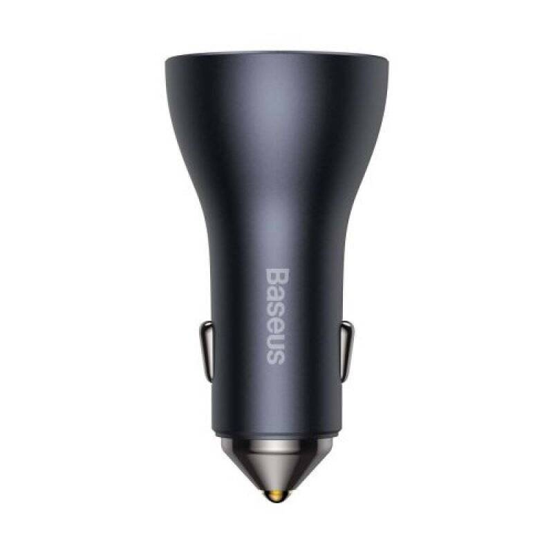 Baseus Car Charger Golden Contactor Pro C+C+U 65W Dark Gray (CGJP010013)