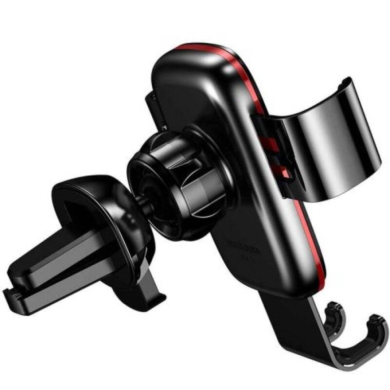 Baseus Car Mount Metal Age II Gravity on the vertical and horizontal ventilation grill Black (SUJS000001)