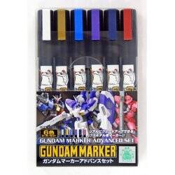 GUNDAM - Gundam Marker GMS-124 Advanced Set