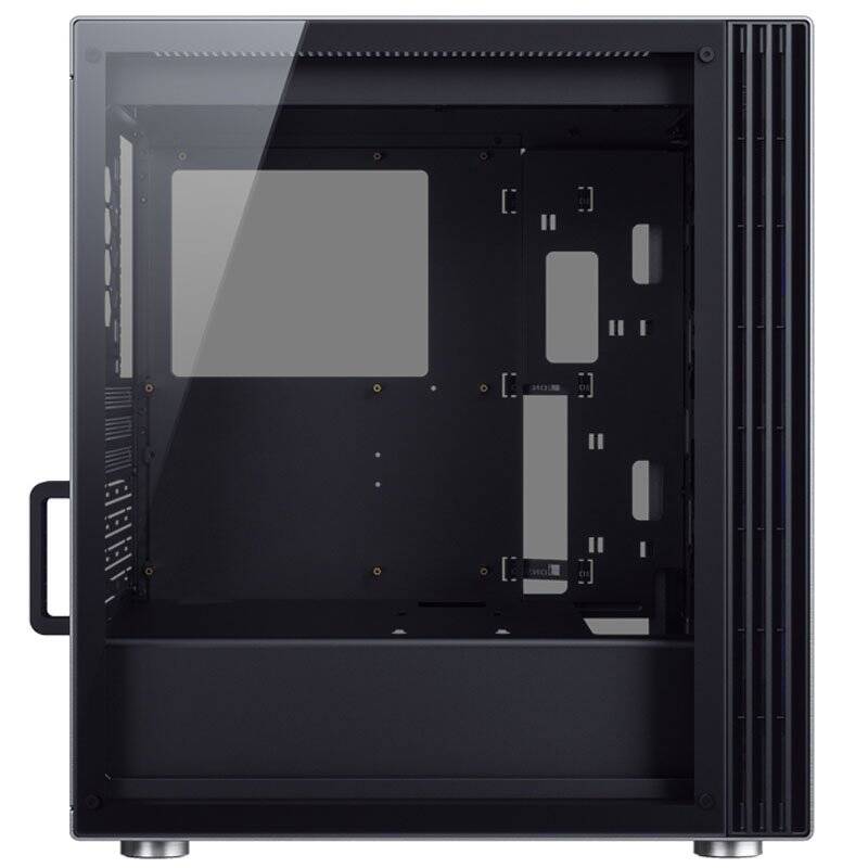 Jonsbo U6 Window Midi-Tower, Tempered Glass - silber