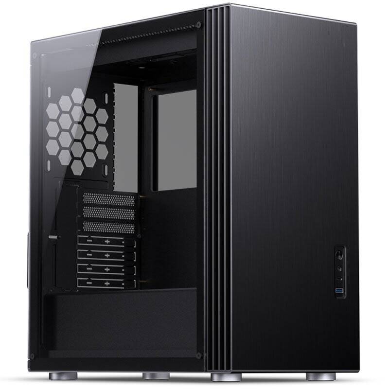 Jonsbo U6 Window Midi-Tower, Tempered Glass - schwarz