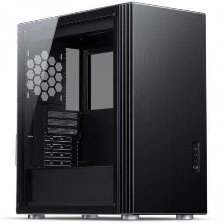 Jonsbo U6 Window Midi-Tower, Tempered Glass - schwarz