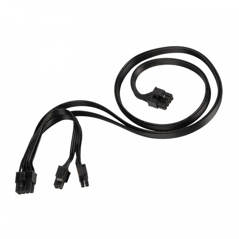 SilverStone 8-Pin EPS auf 8-Pin EPS & 4+4 Pin Adapter