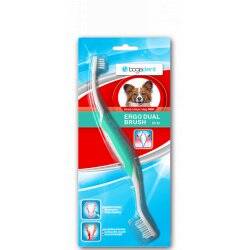 BogaDent - Ergo Dual Brush Dog Mini 1pc - (Ubo0719)