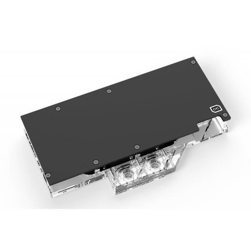 Alphacool Eisblock Aurora Acryl GPX-A RX 6750 XT Reference mit Backplate