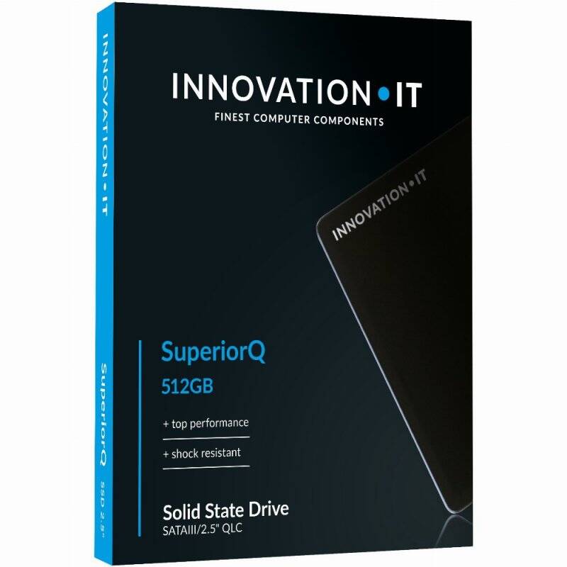 SSD 2.5" 512GB InnovationIT SuperiorQ BULK (QLC)