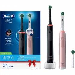 Oral-B Pro 3 3900N JAS22           bk/pk  mit 2. Handstück