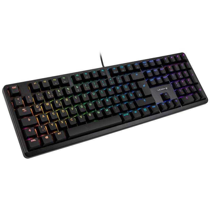 CHERRY G80-3000N RGB clavier USB QWERTZ Allemand Noir